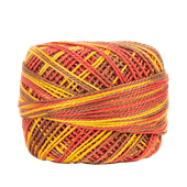 WONDERFIL ELEGANZA VARIEGATED PERLE 8 FIRE BREATHER 1051