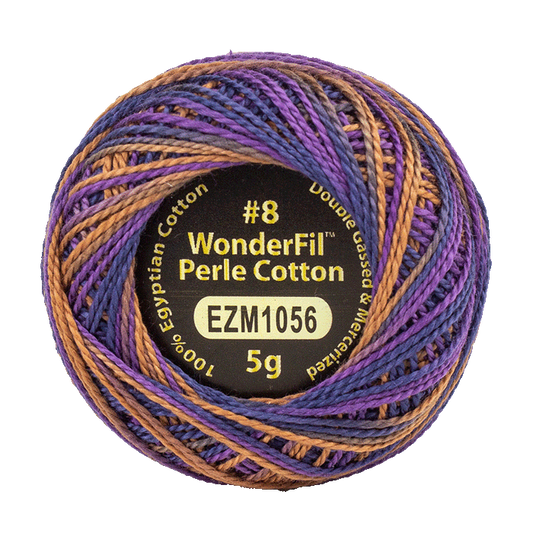 WONDERFIL ELEGANZA VARIEGATED PERLE 8 SPOOK 1056