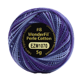 WONDERFIL ELEGANZA VARIEGATED PERLE 8 PURPLE HAZE  1070