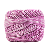 WONDERFIL ELEGANZA VARIEGATED PERLE 8 DAWN PINK  1072