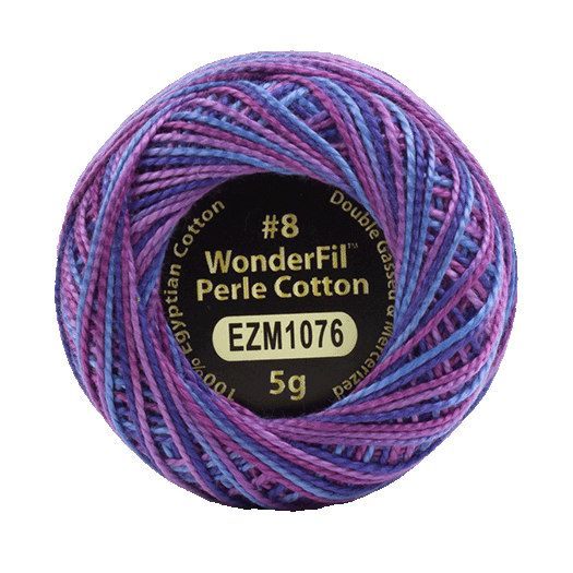 WONDERFIL ELEGANZA VARIEGATED PERLE 8 NORTHERN LIGHTS 1076
