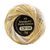 WONDERFIL ELEGANZA VARIEGATED PERLE 8 CREAM BRULE 1080