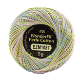 WONDERFIL ELEGANZA VARIEGATED PERLE 8 FAIRY FLOSS 1087