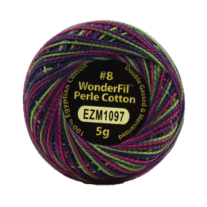 WONDERFIL ELEGANZA VARIEGATED PERLE 8 PARROT 1097