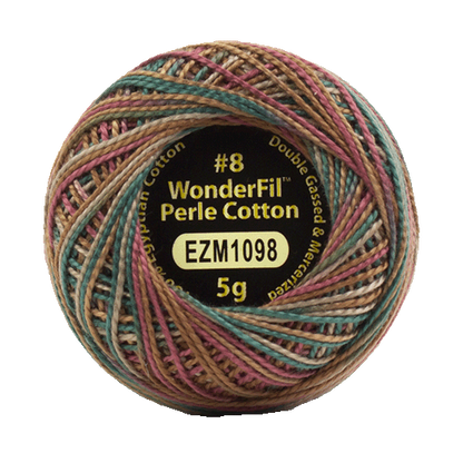 WONDERFIL ELEGANZA VARIEGATED PERLE 8 COPPERTONE 1098