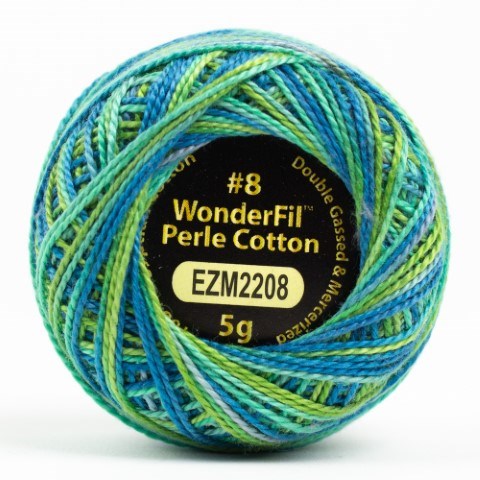 WONDERFIL ELEGANZA VARIEGATED PERLE 8 MERMAID 2208