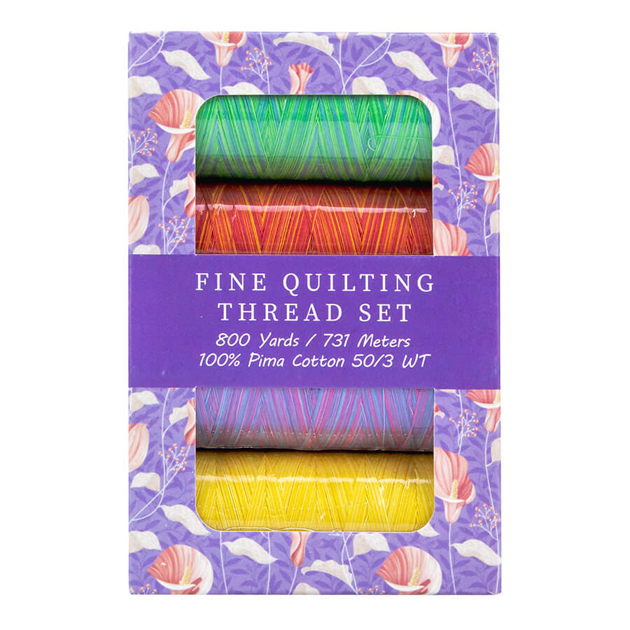 FINE QUILTING THREAD SET  "EVERYTHING GOES"