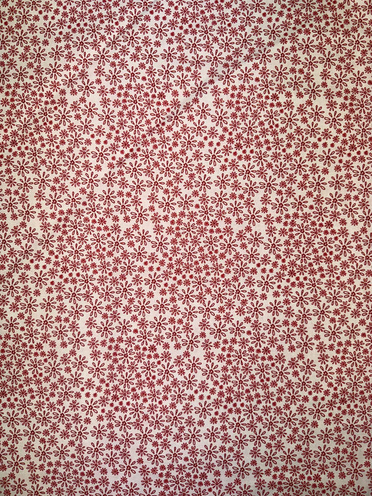 RED VELVET BY LYNETTE ANDERSON  COL 9 DAISY CHAIN CREAM