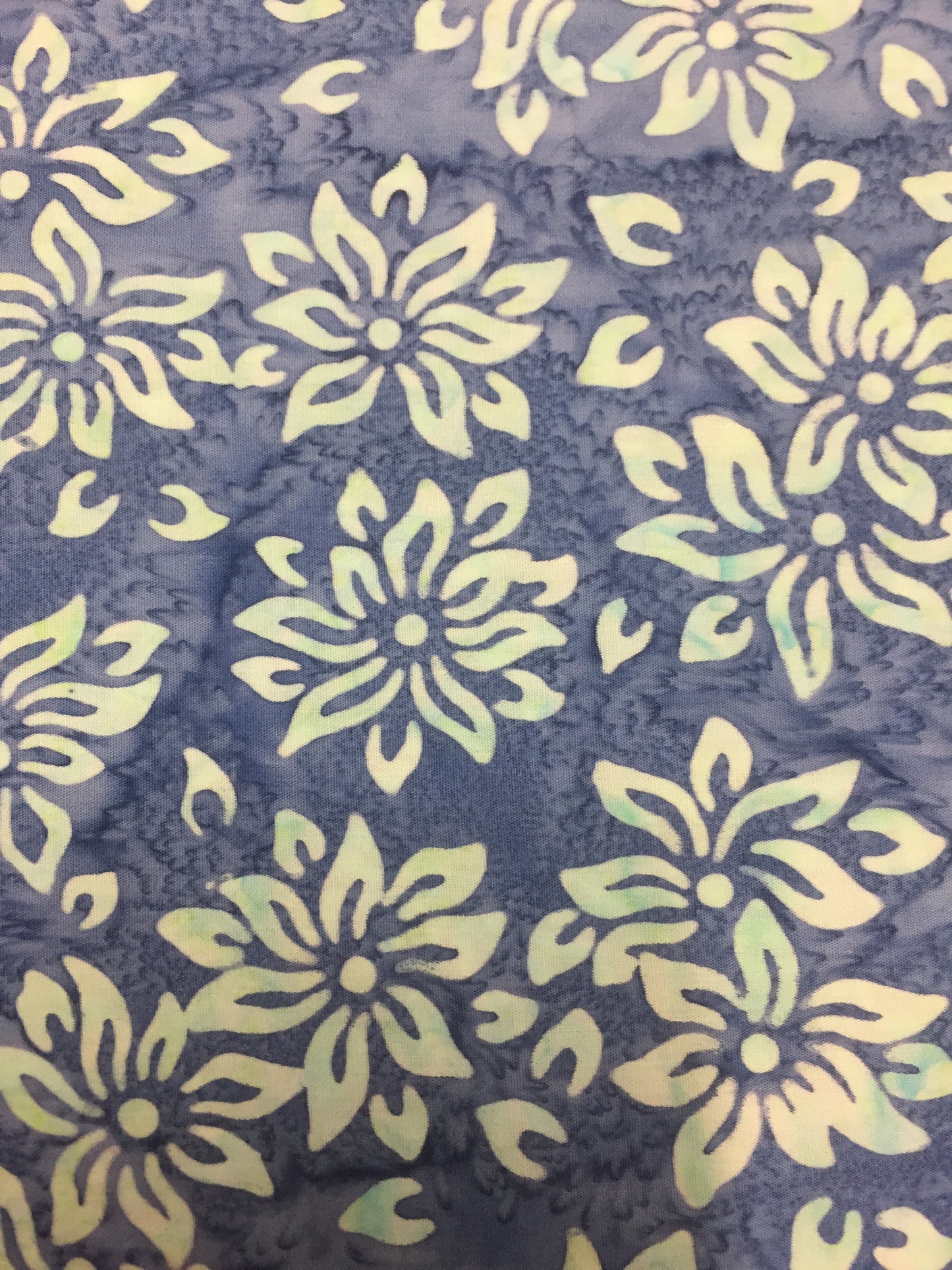 ROCK CANDY BATIK EDIBLE FLORAL FADED DENIM