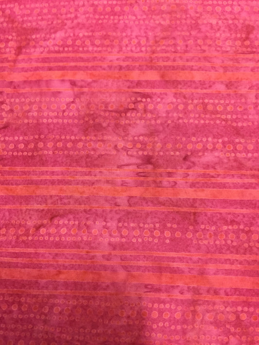 ROCK CANDY BATIK STRIPED DOTS PLUM BERRY