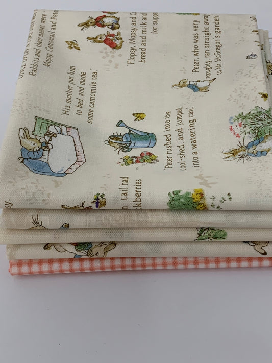 THE TALE OF PETER RABBIT CREAM FAT 1/4 BUNDLE