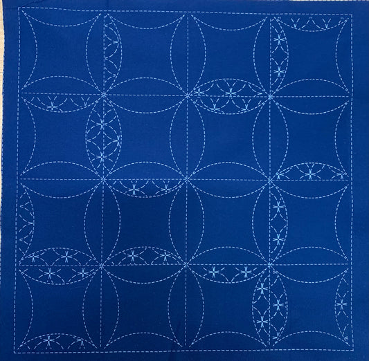 SASHIKO PANEL DES# HM-50 PATT 4