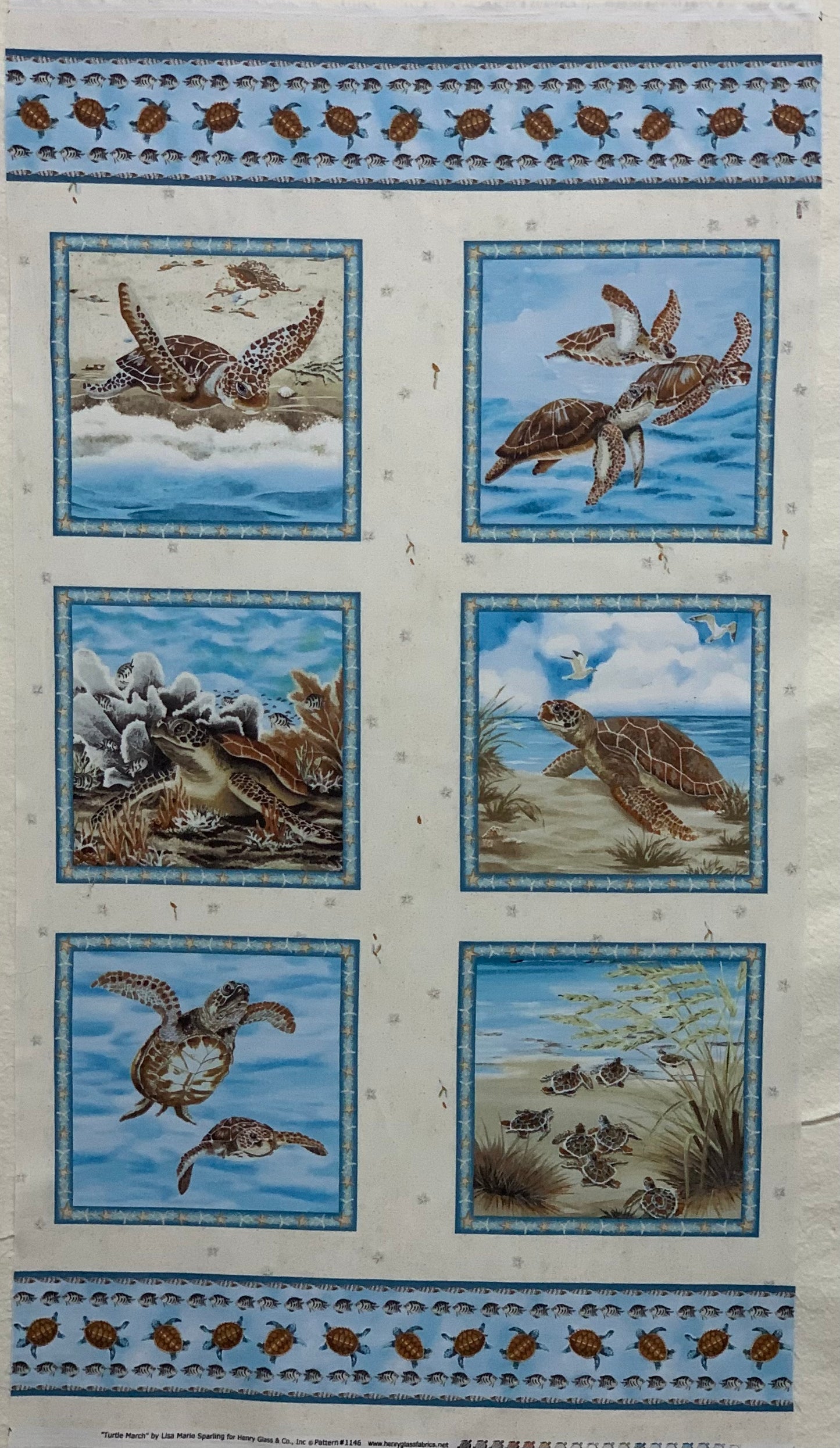 TURTLE MARCH BLOCK PANEL