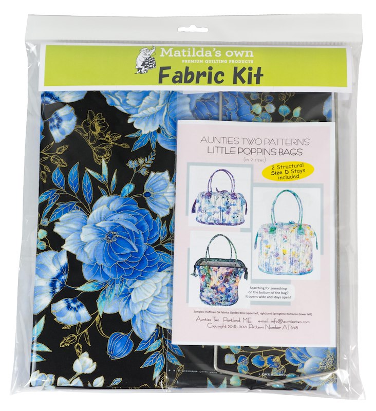 LITTLE POPPINS BAGS FABRIC KIT