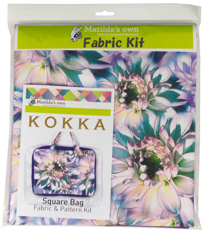 SQUARE FABRIC KIT BAG