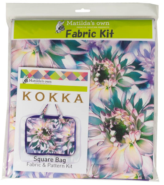 SQUARE FABRIC KIT BAG