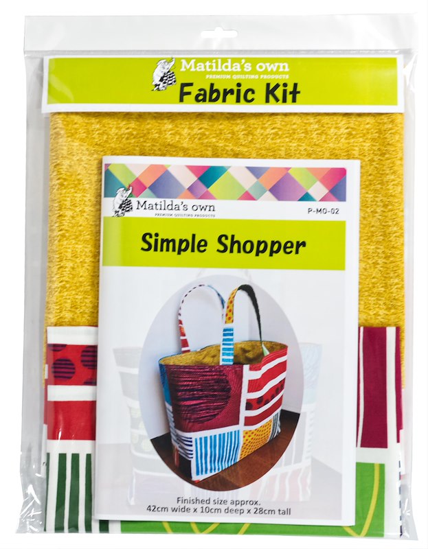 Simple Shopper Bag pattern and Fabric Kits