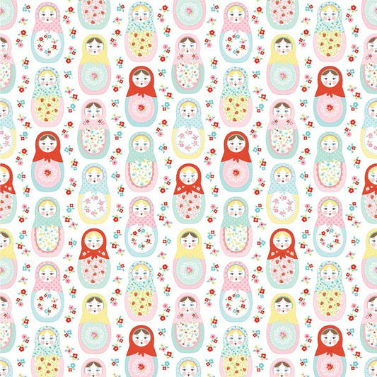 MARKET DAY NESTING DOLLS WHITE
