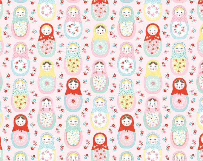 MARKET DAY NESTING DOLLS PINK