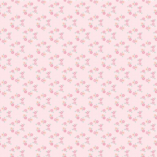 MARKET DAY FLORAL WREATH  PINK