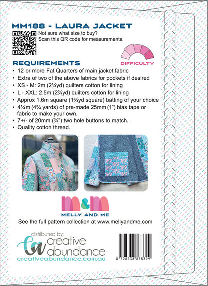 LAURA JACKET SIZES XS TO XXL