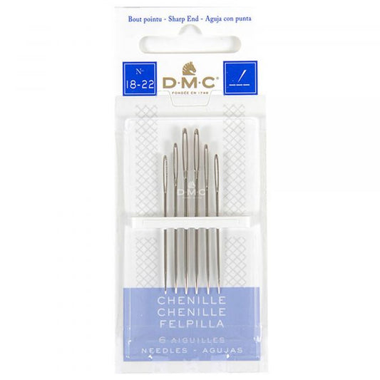 DMC CHENILLE NEEDLES  NO 18/22