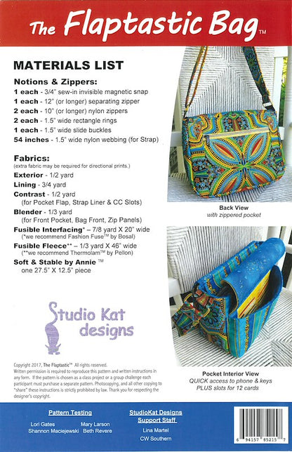 FLAPTASTIC BAG