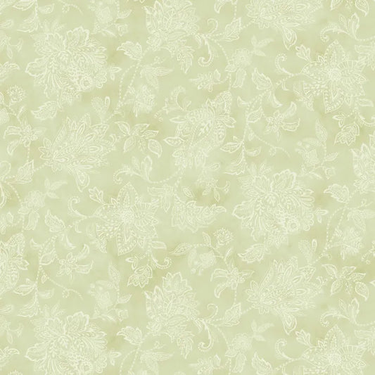 YOURS TRULY TONAL FLORAL GREEN