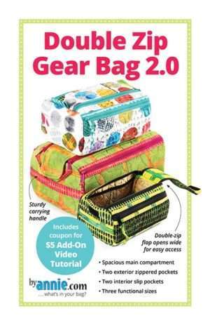 DOUBLE ZIP GEAR BAG 2.0 BY ANNIE