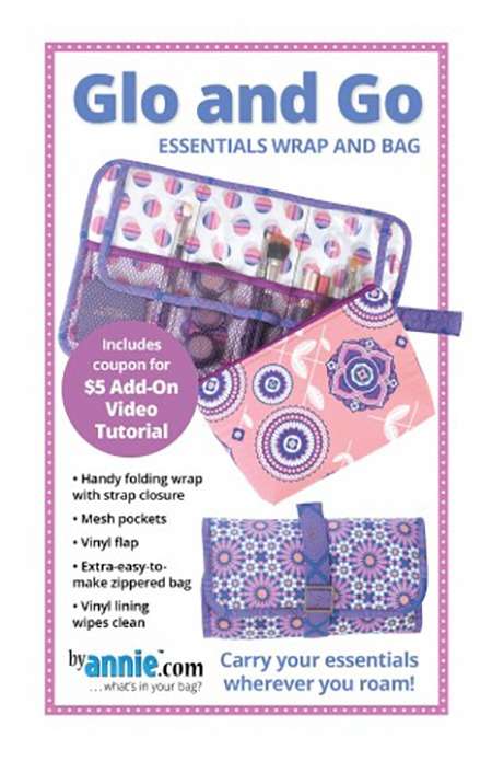 BY ANNIE GLOW AND GO Essentials wrap and bag