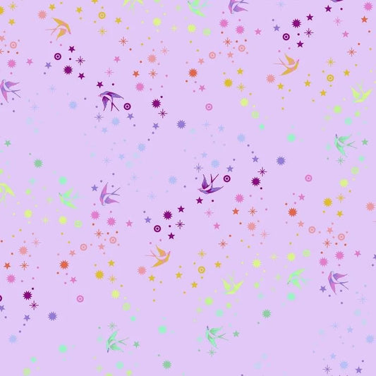 TULA PINK TRUE COLOURS 133 - LAVENDER
