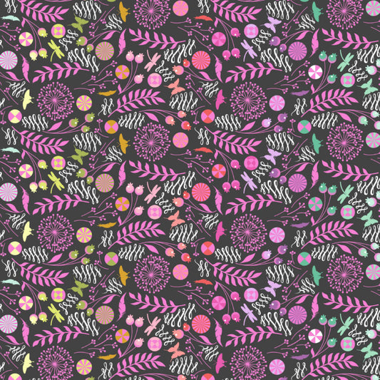 TULA PINK PRINCE CHARMING DEJA VU LICORICE