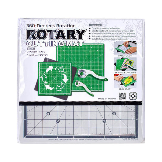 ROTATING CUTTING MAT 20CM X 20CM