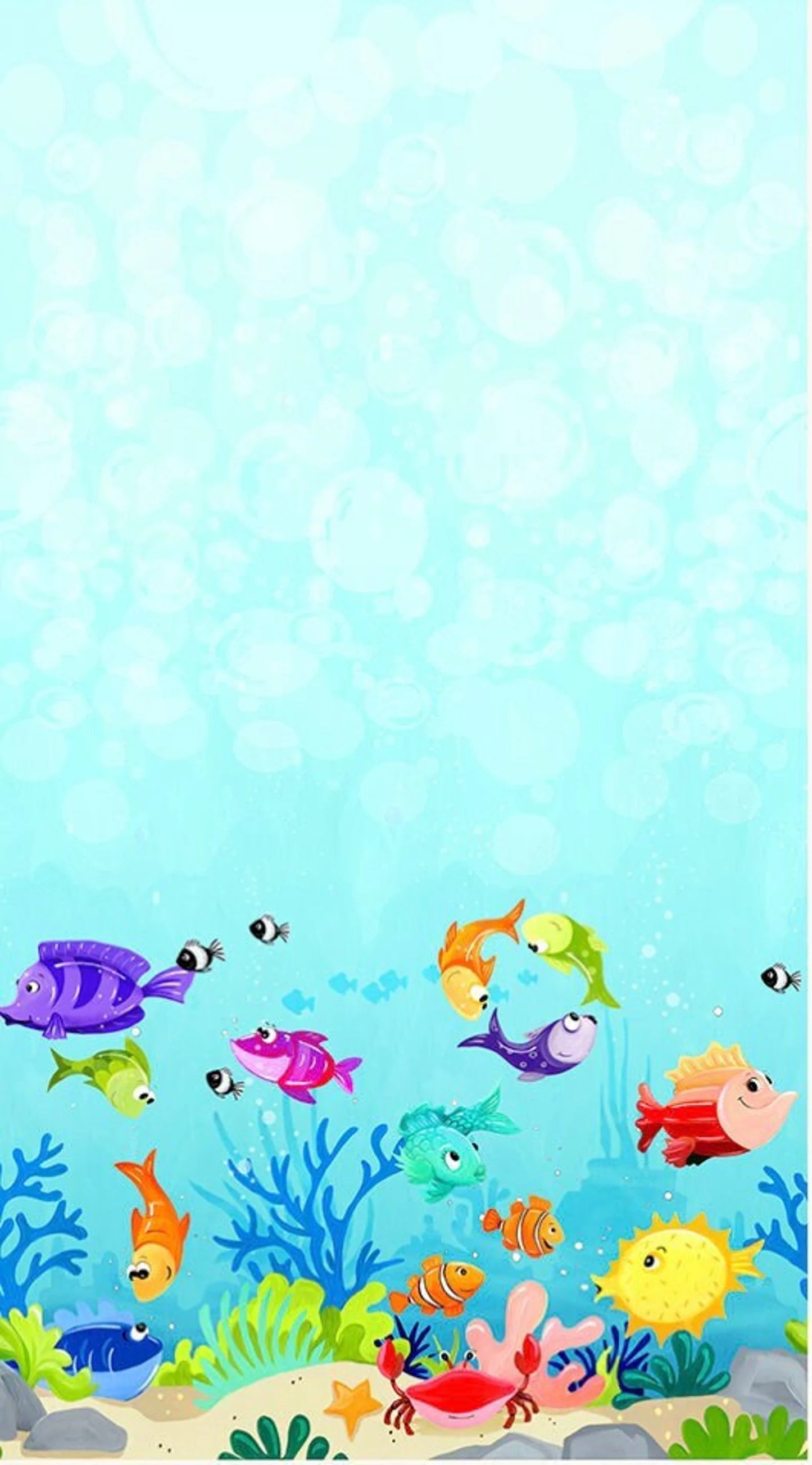 UNDER THE SEA DIGITAL BORDER LIGHT BLUEPRINT SUSY BEE