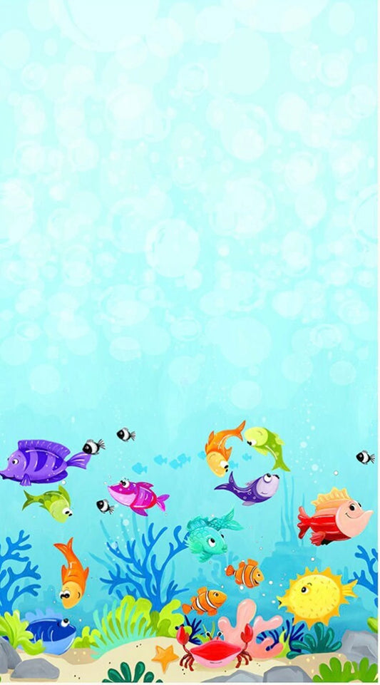 UNDER THE SEA DIGITAL BORDER LIGHT BLUEPRINT SUSY BEE