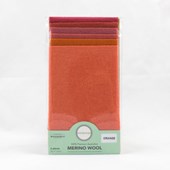 WONDERFIL MERINO WOOL RED 1/64