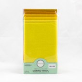 WONDERFIL MERINO WOOL  YELLOW 1/64