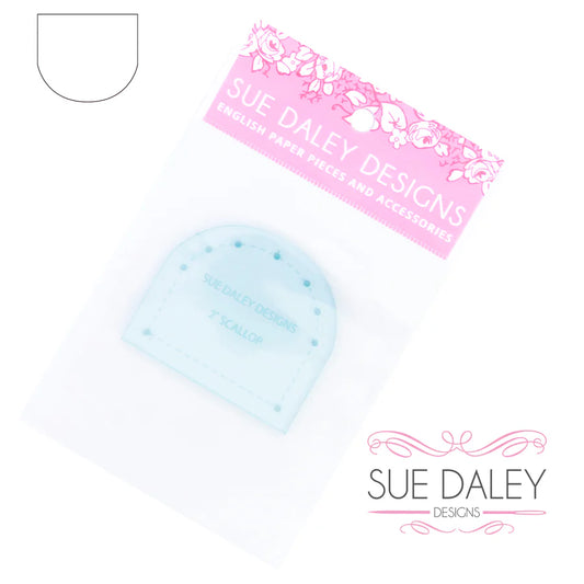 SUE DALEY 2 INCH SCALLOP TEMPLATE