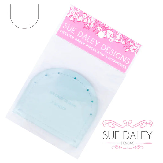 SUE DALEY 3 INCH SCALLOP TEMPLATE