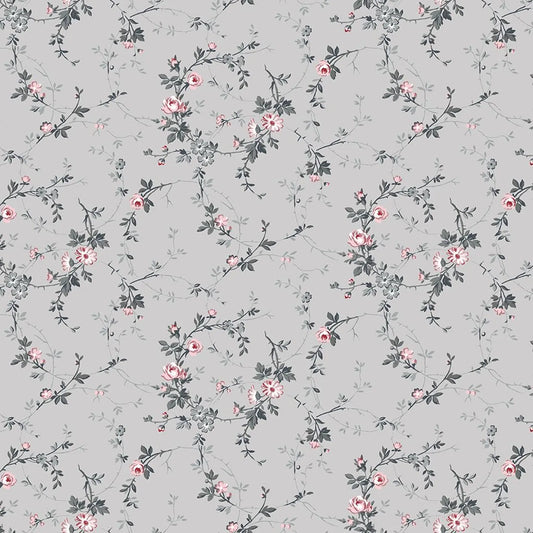 AUBREY DAINTY VINE LIGHT GREY  Y4306-5