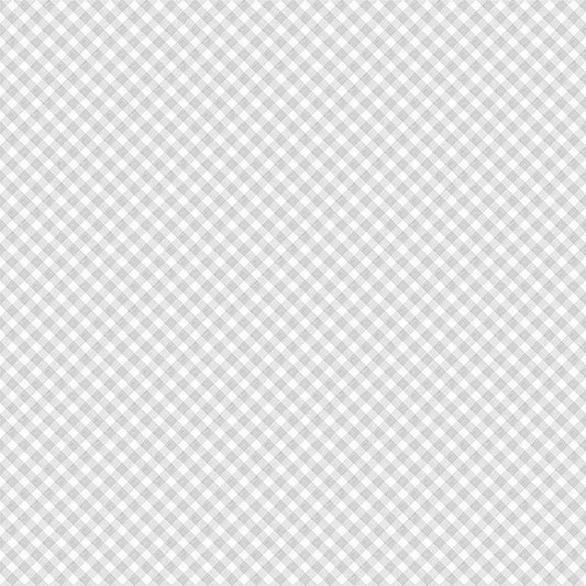 AUBREY DIAGONAL PLAID LIGHT GREY Y4310-5