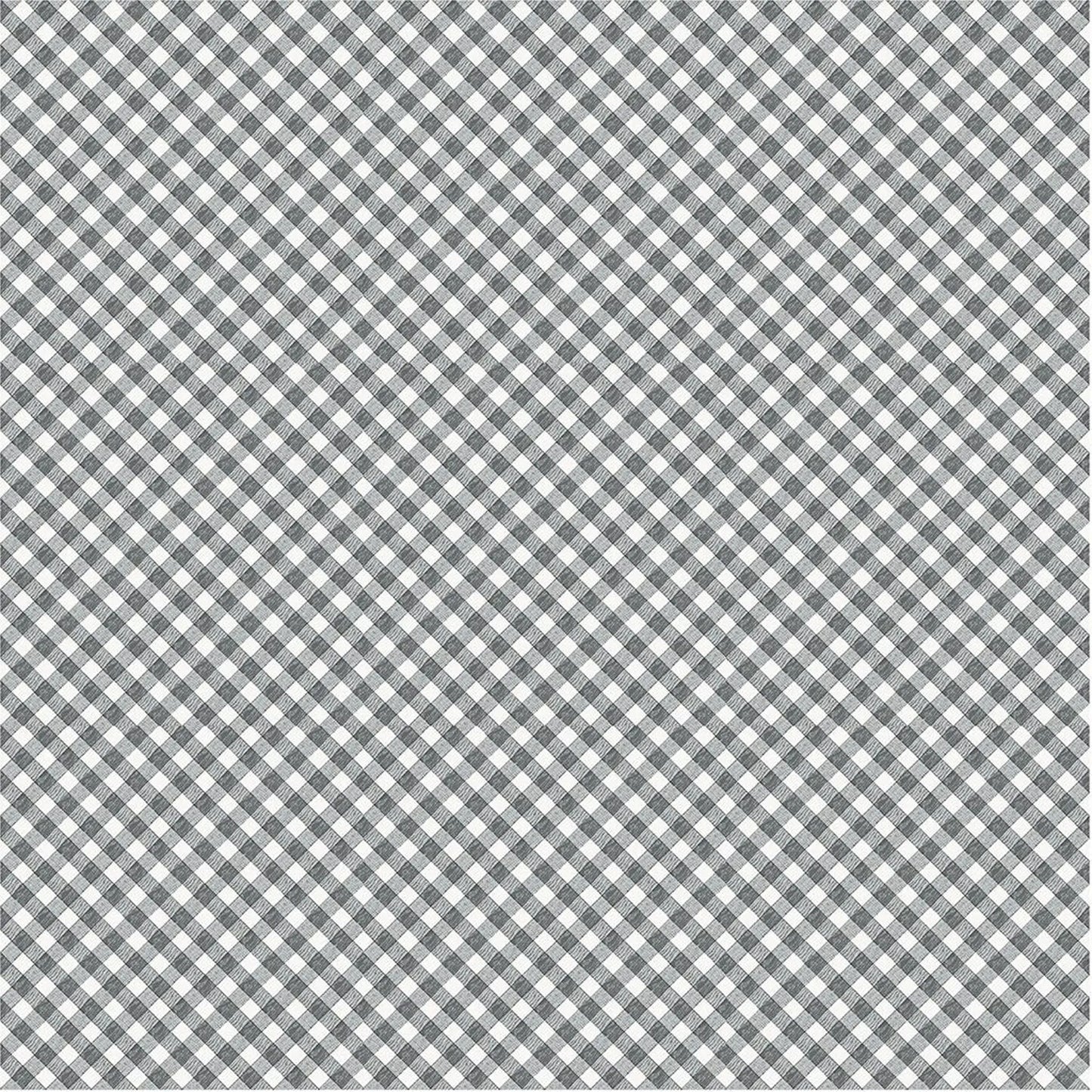 AUBREY DIAGONAL PLAID DARK GREY Y4310-7