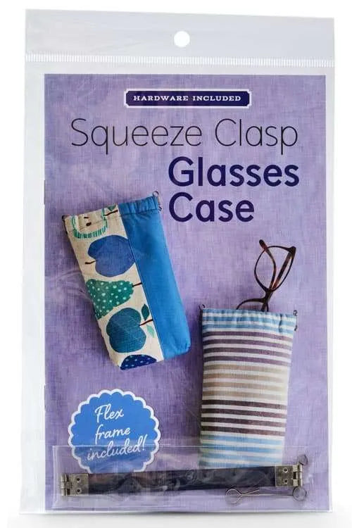 SQUEEZE CLASP GLASSES CASE