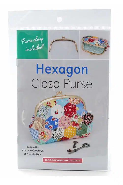 HEXAGON CLASP PURSE