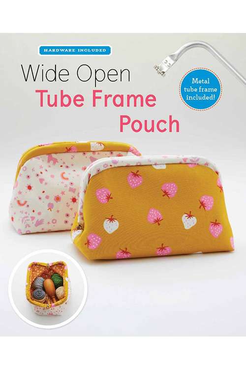 WIDE OPEN TUBE FRAME POUCH