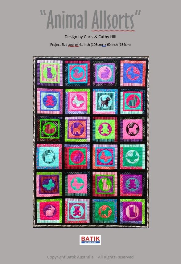 Animal Allsorts Pattern