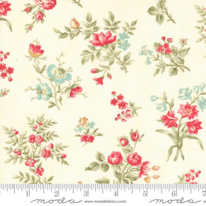 Etchings by Moda Grateful Garden Floral Parchment M4433111