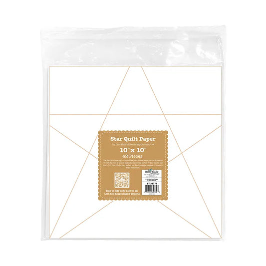 LORI HOLT 10"STAR QUILT PAPER