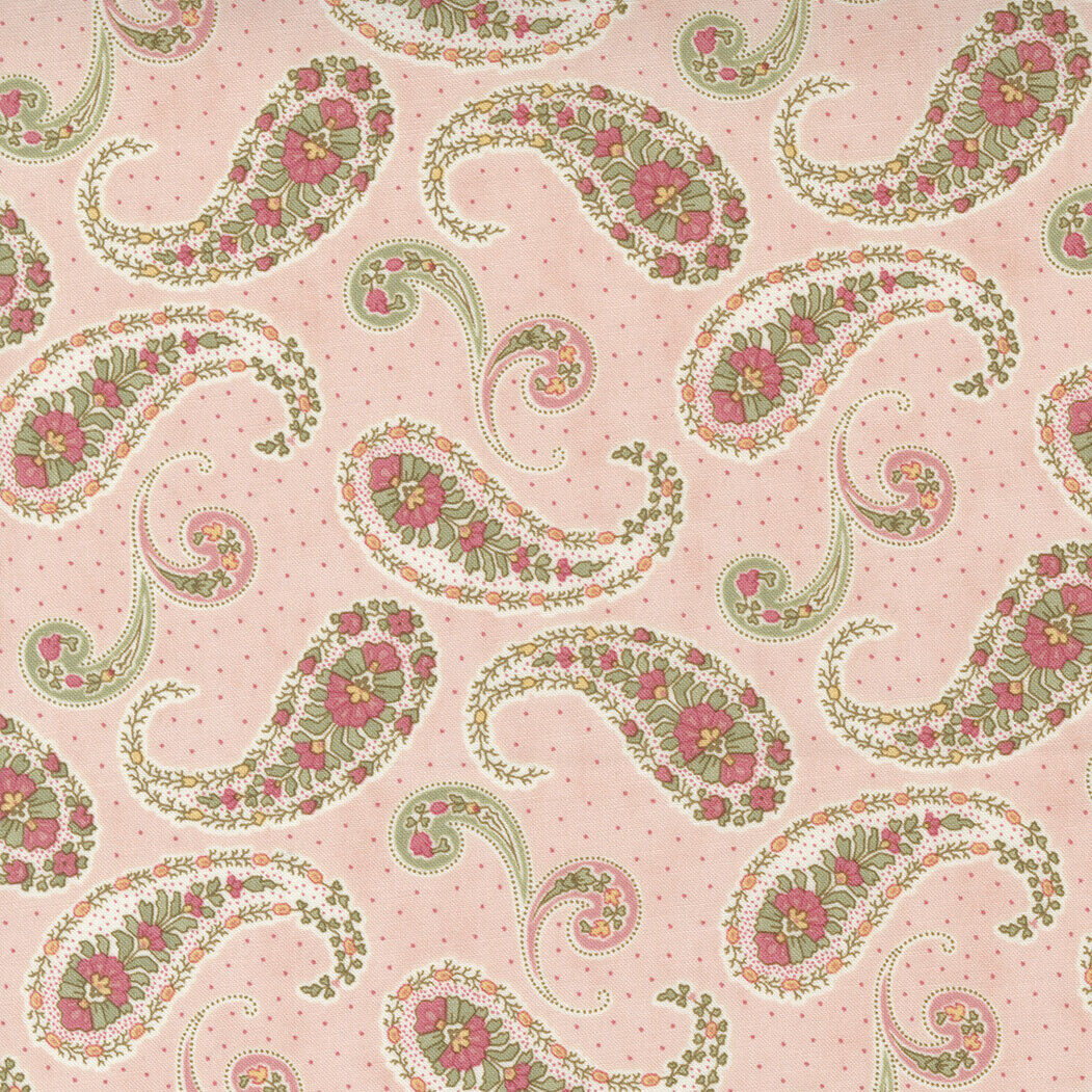 Moda Promenade Blush Paisley M44282-14