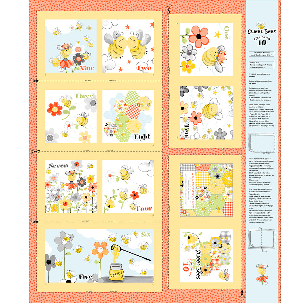 SWEET BEES 36" STORYBOOK YELLOW